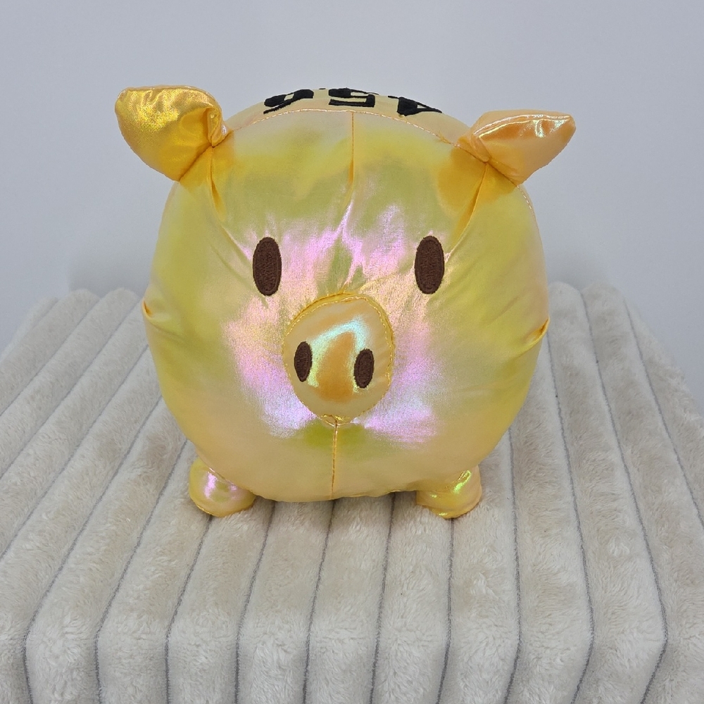 Netflix Shimmering Gold Piggy Bank